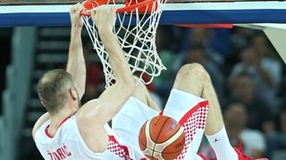 08.09.2015., Arena Zagreb, Zagreb – EuroBasket 2015., skupina C, 03. kolo, Hrvatska – Makedonija. Foto: PIXSELL 08.09.2015., Arena Zagreb, Zagreb – EuroBasket 2015., skupina C, 03. kolo, Hrvatska – Makedonija. Foto: PIXSELL