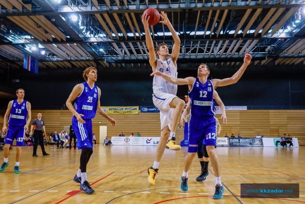 A-1 liga za prvaka, 2. kolo: KK Kvarner 2010 – KK Zadar 86-67. Foto: Arsen Miletić A-1 liga za prvaka, 2. kolo: KK Kvarner 2010 – KK Zadar 86-67. Foto: Arsen Miletić