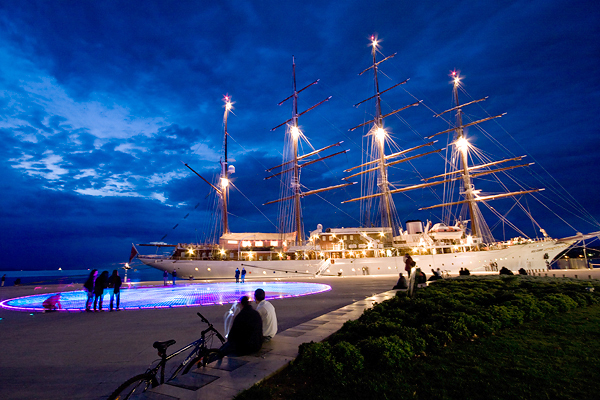 ‘Sea Cloud’ u Zadru (foto:Saša Čuka) ‘Sea Cloud’ u Zadru (foto:Saša Čuka)