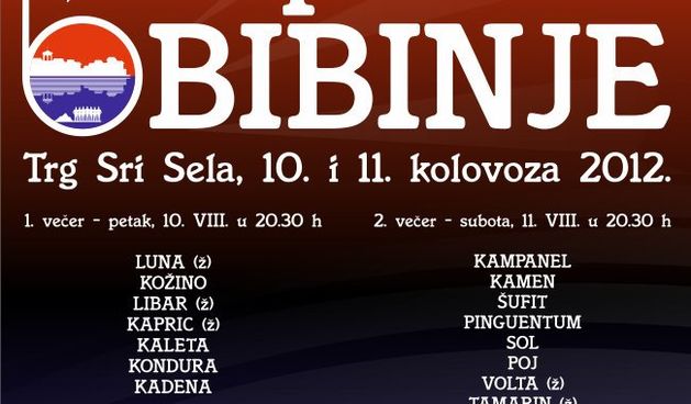 10. i 11. kolovoza smotra klapa “Raspivano Bibinje”