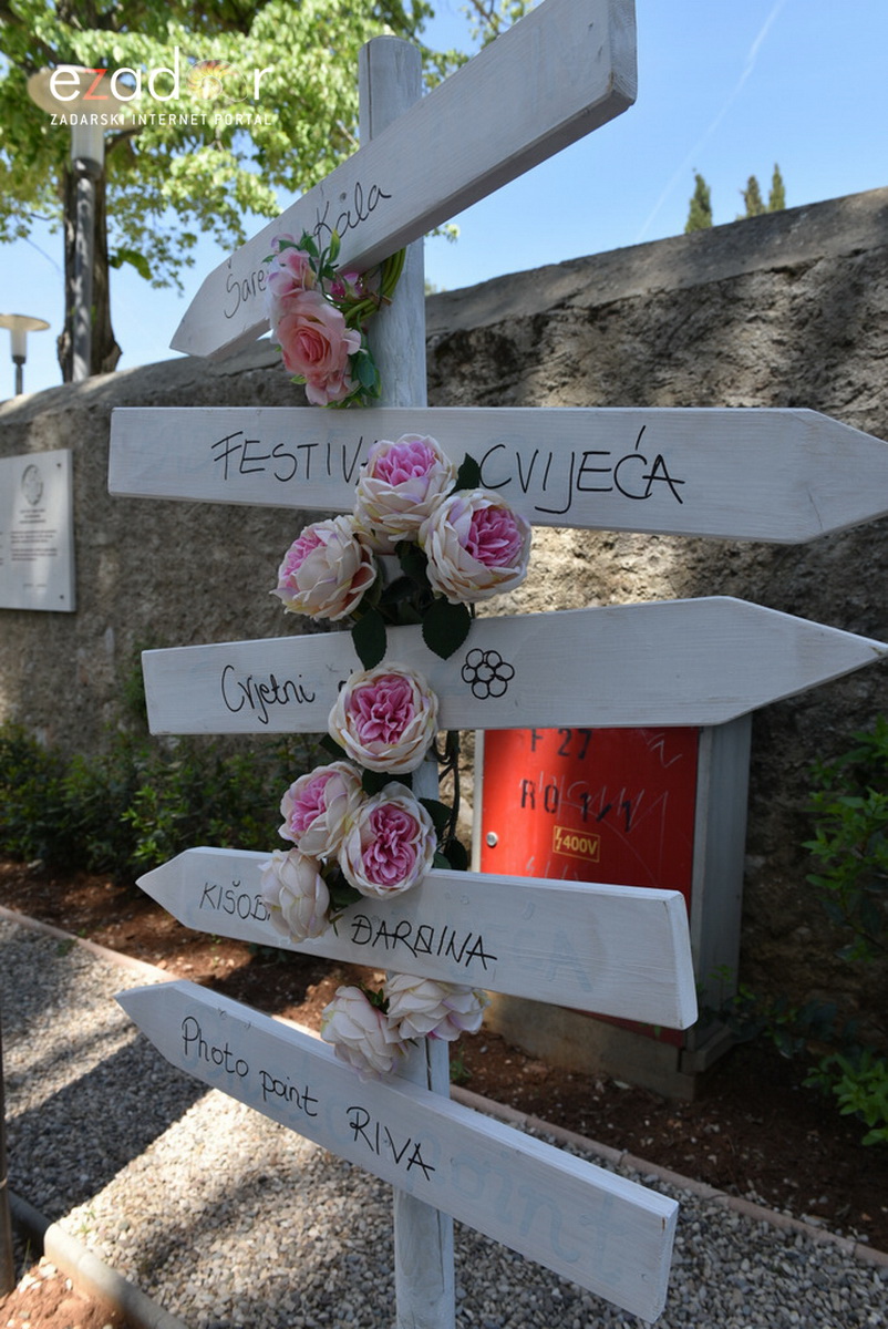 Svečano otvoren 18. Festival cvijeća Zadarske županije u Sv. Filip i Jakovu