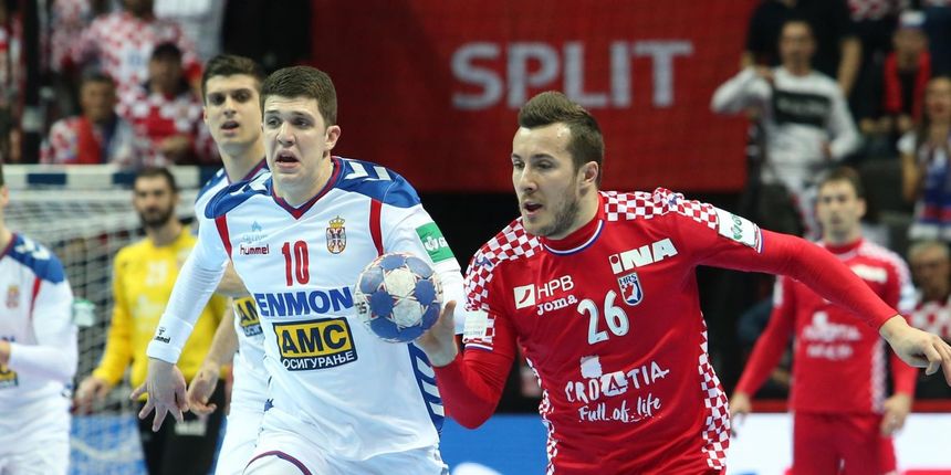 Spaladium Arena, Split – Europsko rukometno prvenstvo, skupina A, 1. kolo, Hrvatska – Srbija 32-22. Spaladium Arena, Split – Europsko rukometno prvenstvo, skupina A, 1. kolo, Hrvatska – Srbija 32-22.
