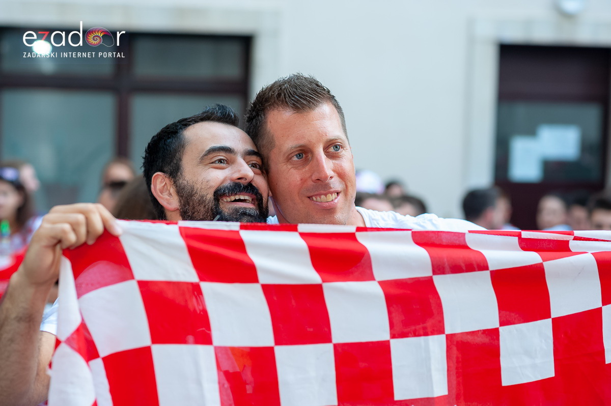 Zadar je gorio: Velika fešta nakon plasmana Vatrenih u finale Svjetskog prvenstva