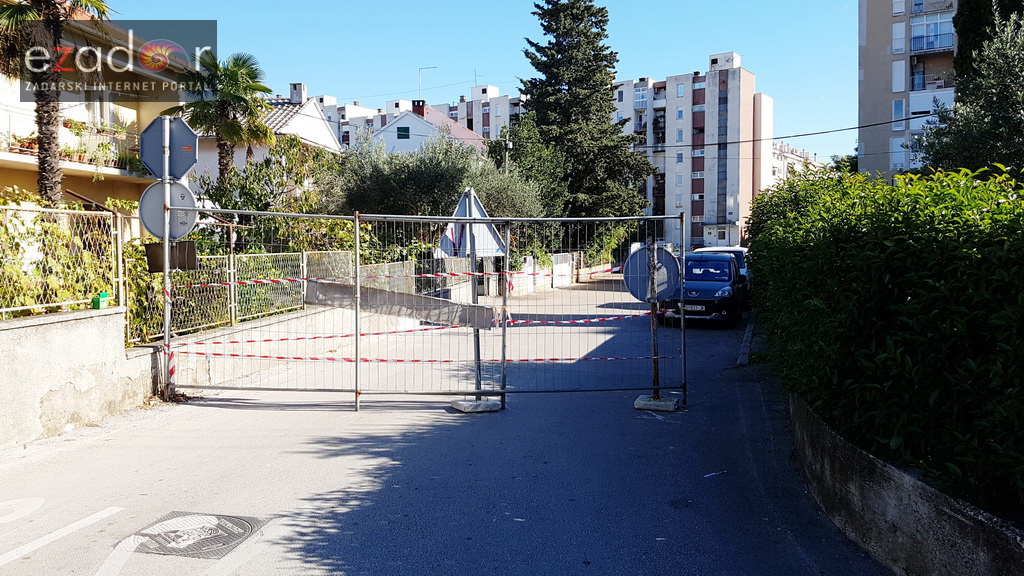 Zbog radova zatvorena Ulica Put Bokanjca od križanja s Putem Nina do križanja s Benka Benkovića