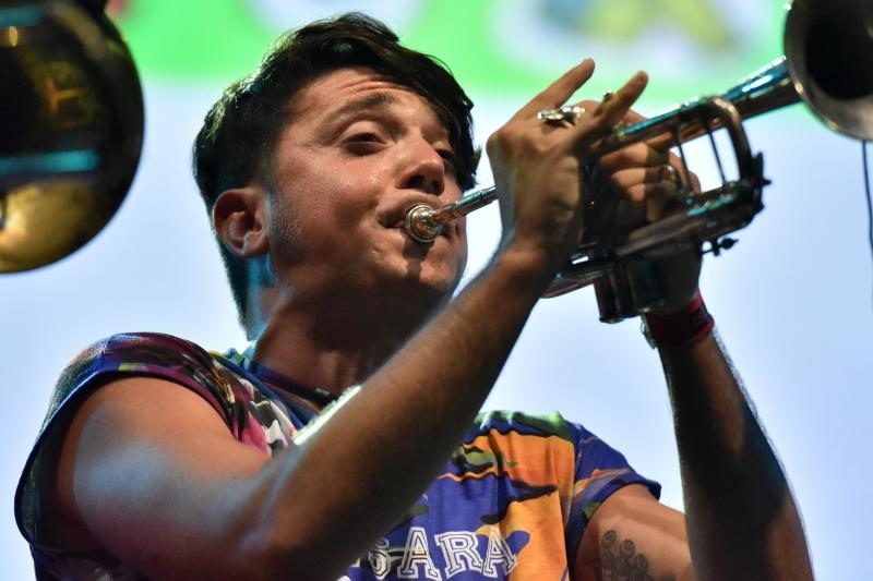 Manu Chao, jedan od najomiljenijih bendova na ovim prostorima, odrzali su veceras koncert na zadarskom Jazine Open Airu. Photo: Dino Stanin/PIXSELL Manu Chao, jedan od najomiljenijih bendova na ovim prostorima, odrzali su veceras koncert na zadarskom Jazine Open Airu. Photo: Dino Stanin/PIXSELL