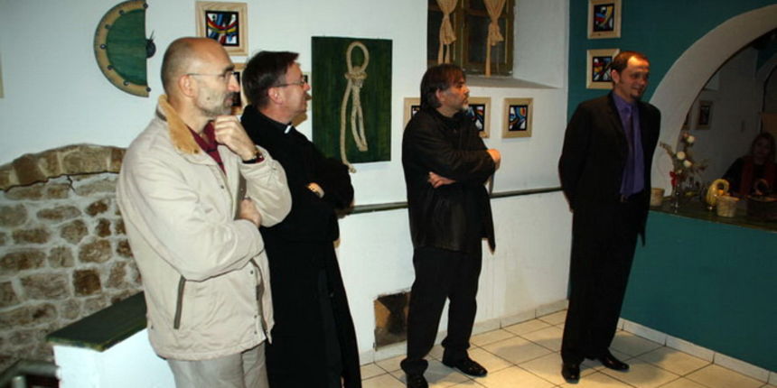 Otvorenje izlozbe Dragana Jelavica u konobi Na po ure 27. studenog 2010. Otvorenje izlozbe Dragana Jelavica u konobi Na po ure 27. studenog 2010.