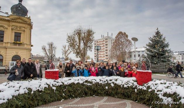 Sudionici 22. humanitarne akcije “Vukovaru ZaDar” primljeni u Vukovaru