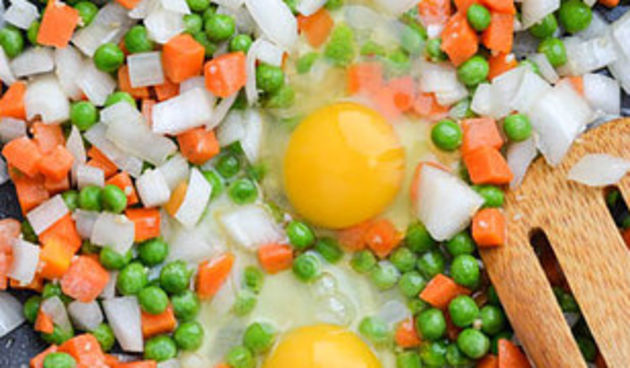 Rižoto, obrok, jelo, prehrana, jaja, ručak ili vecera