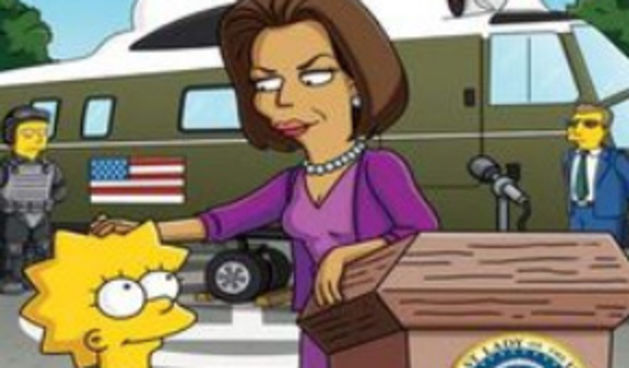 Michelle Obama u Simpsonima