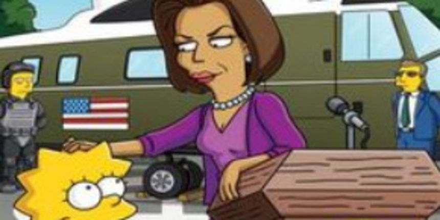 Michelle Obama u Simpsonima