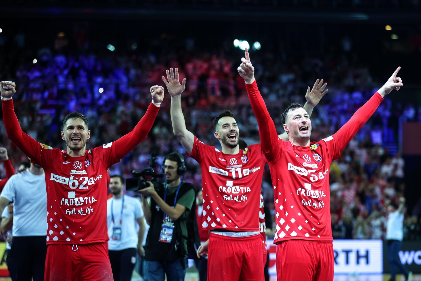 Hrvatski rukometaši slave prolazak u finale Svjetskog prvenstva
