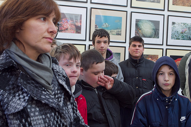 Otvorenje izložbe “Zagrljaj dubine” u Gradskoj loži, Foto: Leo Banić Otvorenje izložbe “Zagrljaj dubine” u Gradskoj loži, Foto: Leo Banić