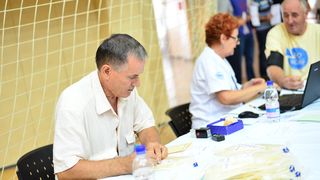 U organizaciji sekcije HZSN Zadar u dvorani 1 SC Višnjik održana je akcija dobrovoljnog darivanja krvi na kojoj je prikupljeno 25 doza tekućine koja život znači. Foto: Iva Perinčić