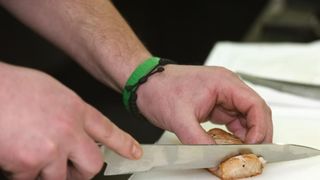 Prezentacija pripreme japanskih jela na 2. Tuna, Sushi & Wine Festivalu. Foto: Dino Stanin/PIXSELL