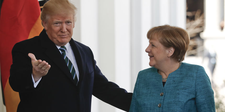 Merkel Trump sastanak Merkel Trump sastanak