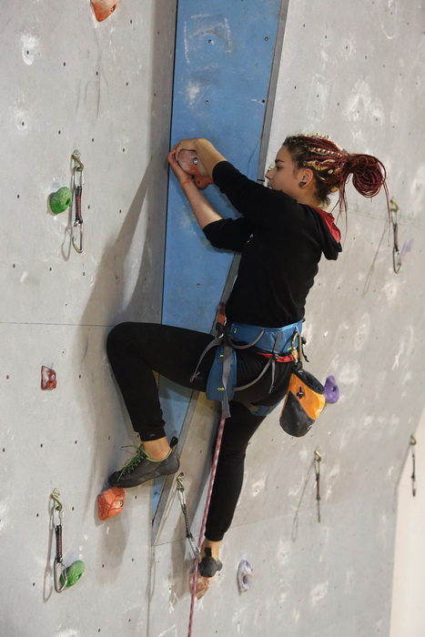 Bibinje: Županijsko natjecanje u sportskom penjanju na umjetnoj stijeni. Foto: Leo Banić