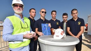 Predsjednica Kolinda Grabar Kitarović otvorila radove na zgradi putničkog terminala u Gaženici. Photo: Dino Stanin/PIXSELL Predsjednica Kolinda Grabar Kitarović otvorila radove na zgradi putničkog terminala u Gaženici. Photo: Dino Stanin/PIXSELL