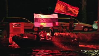 Otvaranje EP klase 49er u uvali Jazine (foto: Marin Gospić)