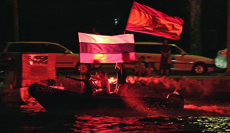 Otvaranje EP klase 49er u uvali Jazine (foto: Marin Gospić)