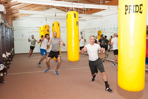 Prvi trening u novom boksačkom klubu Bandits (foto: Ivan Toman) Prvi trening u novom boksačkom klubu Bandits (foto: Ivan Toman)
