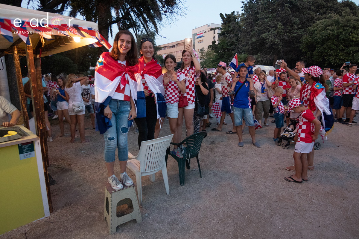 Veličanstven doček četvorice zadarskih Vatrenih