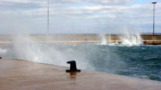 Poljana: Olujno jugo 11. studenog 2012.  Foto: Tomislav Ivanov