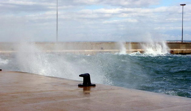 Poljana: Olujno jugo 11. studenog 2012.  Foto: Tomislav Ivanov
