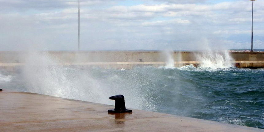 Poljana: Olujno jugo 11. studenog 2012.  Foto: Tomislav Ivanov