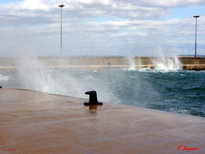 Poljana: Olujno jugo 11. studenog 2012.  Foto: Tomislav Ivanov