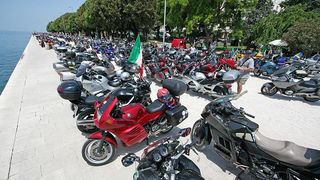 Susret bikera u Zadru (foto: Marin Gospić)