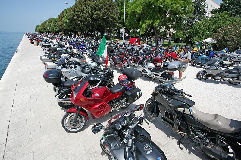 Susret bikera u Zadru (foto: Marin Gospić)