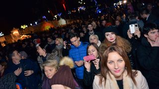 Doček Nove 2016. u Zadru, Foto: Davor Strenja Doček Nove 2016. u Zadru, Foto: Davor Strenja