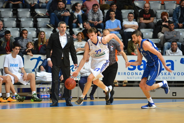 A-1 liga za prvaka, 9. kolo: KK Zadar – KK Kvarner 2010 81-66