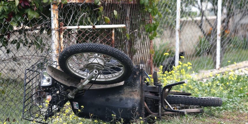 Moped, nesreća Moped, nesreća