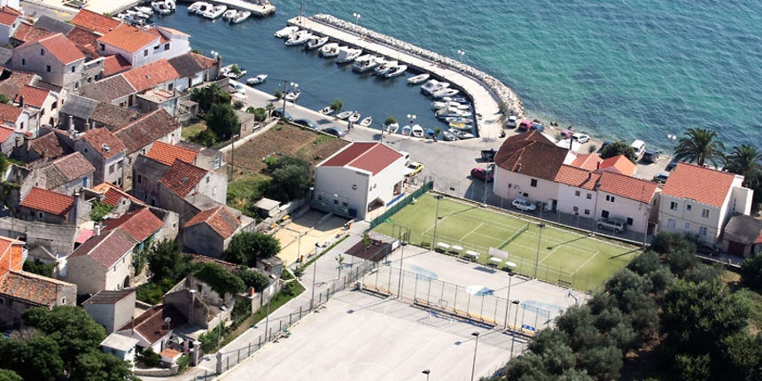 Zadar – Zračne snimke – Diklo, Taverna, Igralište (foto: Marin Gospić)