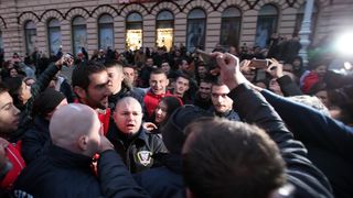 Zlatne tenisače na Trgu bana Josipa Jelačića dočekale tisuće navijača Zlatne tenisače na Trgu bana Josipa Jelačića dočekale tisuće navijača