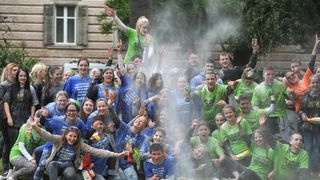 Ludijada zadarskih maturanata 16. svibnja 2014. Foto: Filip Brala/PIXSELL Ludijada zadarskih maturanata 16. svibnja 2014. Foto: Filip Brala/PIXSELL