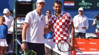 Davis Cup: Marin Čilić – Sam Querrey 1-3 Davis Cup: Marin Čilić – Sam Querrey 1-3