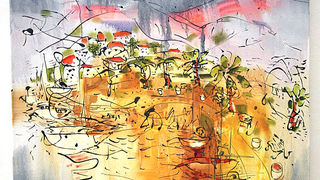 ‘Ples sjena’ – izložba slika Oksane Veber