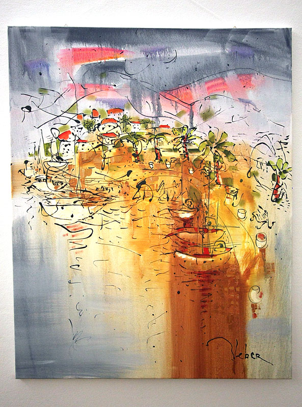 ‘Ples sjena’ – izložba slika Oksane Veber