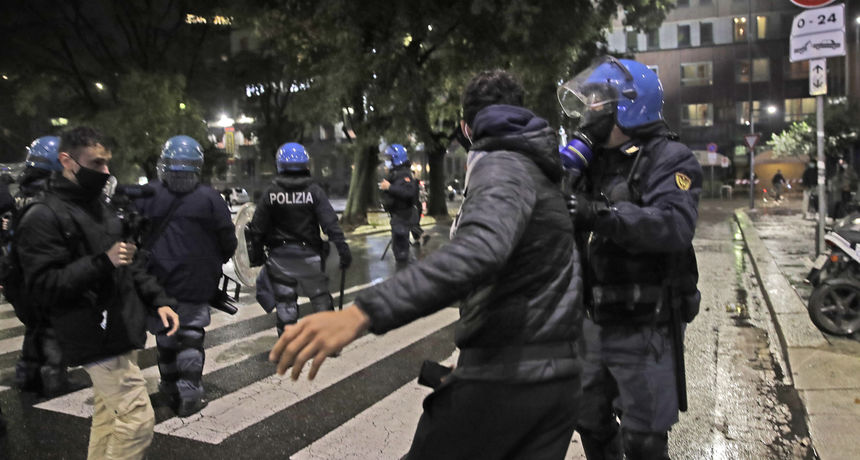 Prosvjedi Italija Prosvjedi Italija