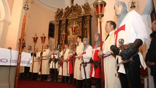 Koncertom bratovštine Presvetog oltarskog sakramenta župe Marijina Uznesenja iz Jelse na otoku Hvaru, obilježene su pjesme Velikog tjedna i procesija Za Križen, Foto: Dino Stanin/PIXSELL