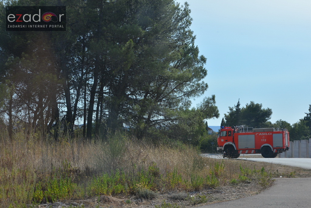 Zračne i kopnene vatrogasne snage u rekordnom roku lokalizirale požar između Dikla i Kožina