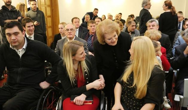 Dodjela Drzavne nagrade za sport Franjo Bucar. Zoran Veselinović