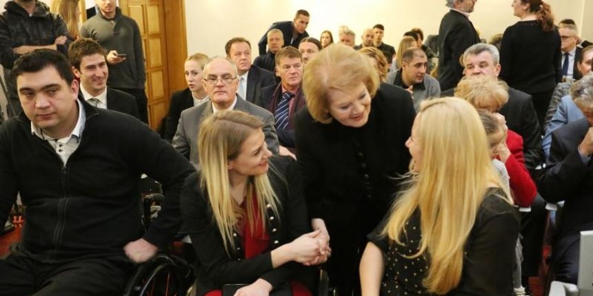 Dodjela Drzavne nagrade za sport Franjo Bucar. Zoran Veselinović Dodjela Drzavne nagrade za sport Franjo Bucar. Zoran Veselinović