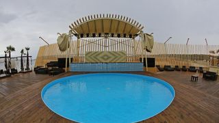 Pag, Zrce – Klub Kalypso na popularnoj plazi Zrce sezonu 2014. docekuje u novom ruhu. Photo: Filip Brala/PIXSELL