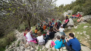 Drugi Planinarski pohod “Hajdemo do Vrane” 2. travnja 2016. Foto: Vinko Pešić