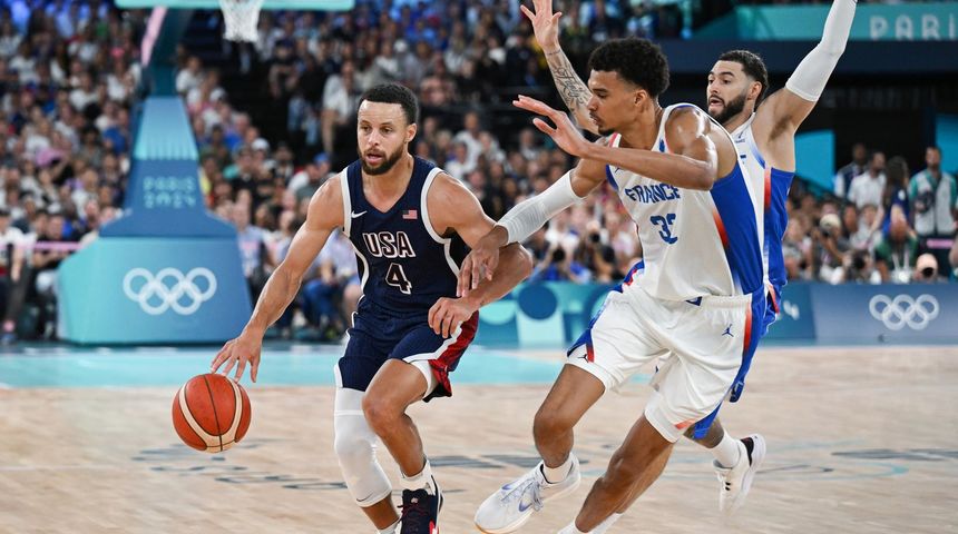 OI 2024 Pariz: SAD – Francuska 98-87 OI 2024 Pariz: SAD – Francuska 98-87