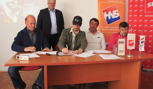 Duško Vidov kandidat koalicije SDP-HNS-HSLS-DSU za načelnika općine Kali