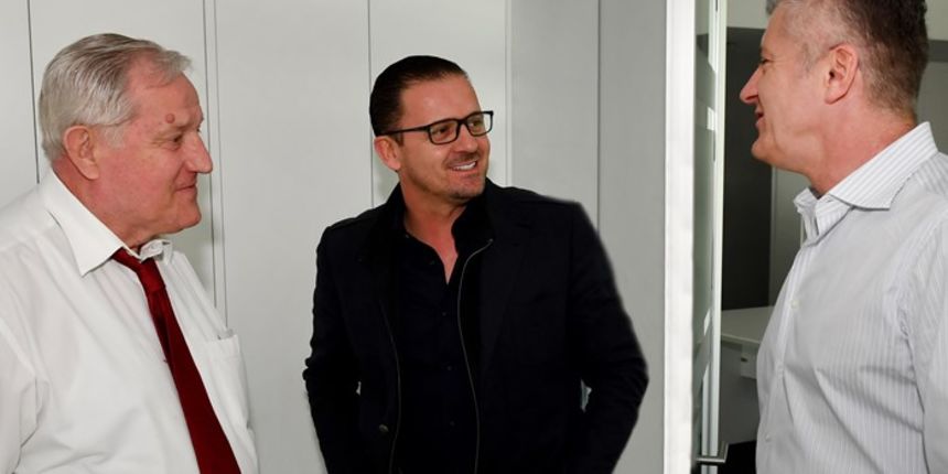 Zorislav Srebrić, Predrag Mijatović, Davor Šuker Zorislav Srebrić, Predrag Mijatović, Davor Šuker